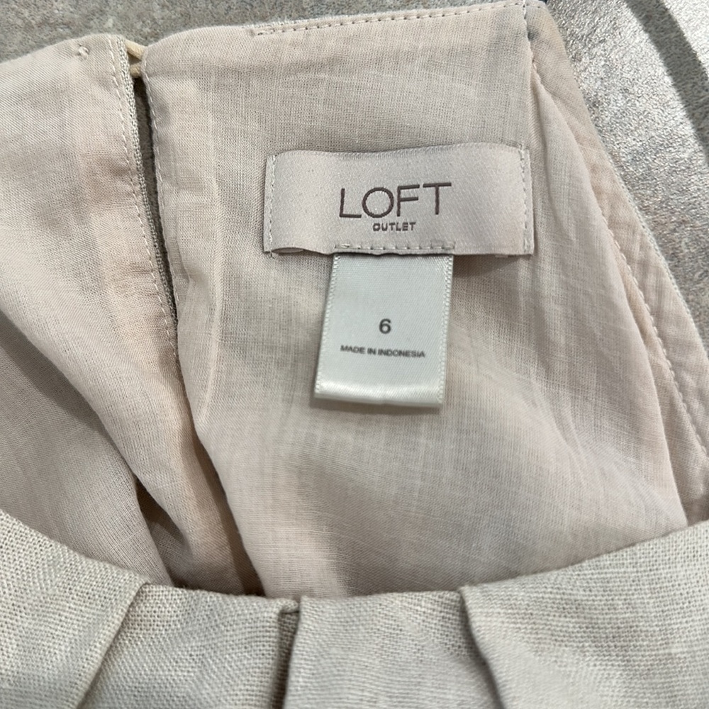 LOFT Linen Sundress - Picture 9 of 11